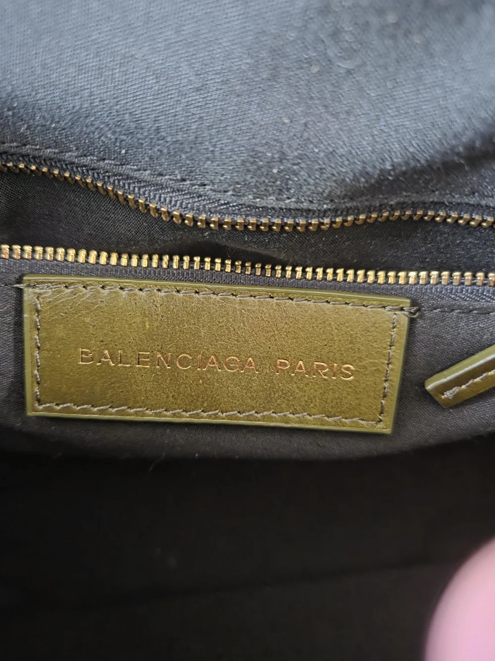 AUTHENTIC Vintage Balenciaga Chevre Hook Satchel Tote Bag